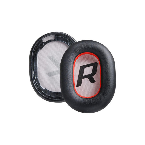 Perne de schimb pentru Plantronics BackBeat Pro 2, Voyager 8200 UC, piele PU, Negru, 1 pereche