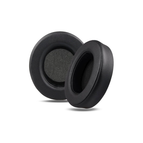 Perne de schimb pentru Razer Kraken Pro V2 7.1, Spumă cu memorie + piele PU, Negru, Gel răcoritor, 1 pereche