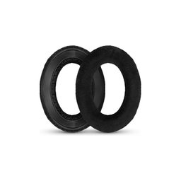 Perne de schimb pentru Sennheiser HD545, HD600, HD650, Spumă cu memorie + Textil, Negru, 1 pereche