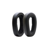 Perne de schimb pentru Sennheiser GSP500, GSP600, Spumă cu memorie + piele PU, Negru, 1 pereche