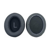 Perne de schimb pentru Sennheiser Momentum 3.0, Spumă cu memorie + Piele, Negru, 1 pereche