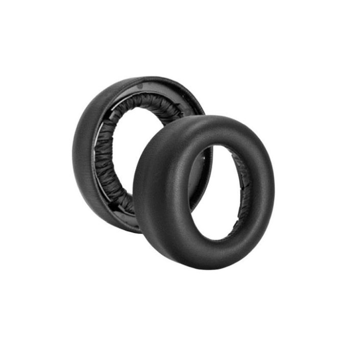 Perne de schimb pentru Sony Playstation 5 Pulse Elite, Spumă + Piele, Negru, 1 pereche