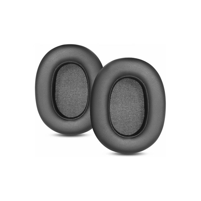 Perne de schimb pentru Sony ULT Wear, Spumă + Piele, Negru, 1 pereche