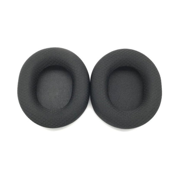 Perne de schimb pentru Steelseries Arctics 1, 3, 5, 7, 9 Pro, Spumă cu memorie + Textil, Negru, 1 pereche