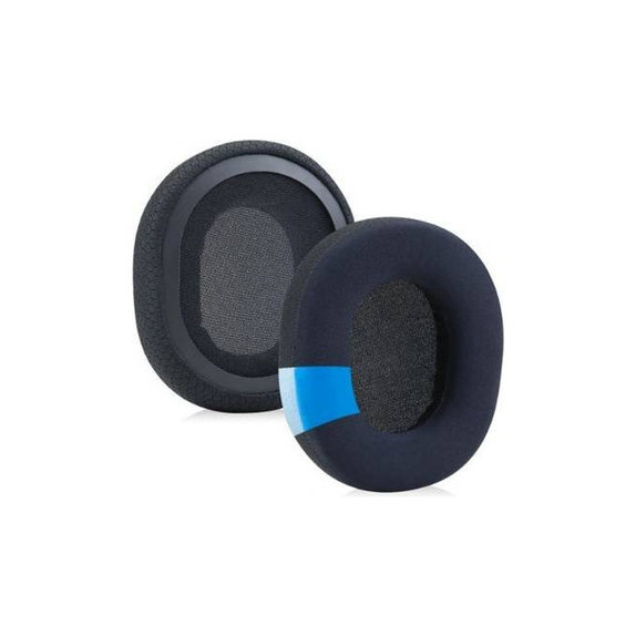 Perne de schimb pentru Steelseries Arctics 1, 3, 5, 7, 9 Pro, Spumă cu memorie + Textil, Negru, Gel răcoritor, 1 pereche