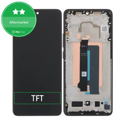 Xiaomi Poco X6 Pro - Ecran LCD + Sticlă Tactilă + Ramă (Black) TFT