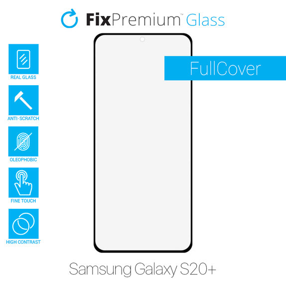 FixPremium FullCover Glass - Geam securizat pentru Samsung Galaxy S20+