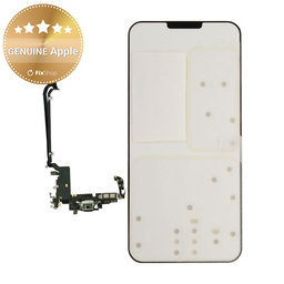 Conector de Încărcare + Cablu Flex pentru iPhone 17 Pro Max pSIM | Dark Blue | 923-13587 | Genuine Apple