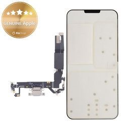 Conector de Încărcare + Cablu Flex pentru iPhone 17 | White | 923-13604 | Genuine Apple