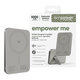 PowerBank wireless 5000 mAh, cu suport rotativ 20 W, compatibilă cu MagSafe, Qi2/USB-C, Titan, empower