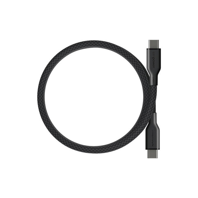 Cablu USB-C, 240 W, Magnetic, 1, 5 m, Space Black, empower