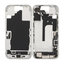 Apple iPhone 16 - Cadru Mijlociu + Butoane de Pornire, Volum și Cameră (White)