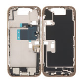 Apple iPhone 16 Pro - Cadru Mijlociu + Butoane de Pornire, Volum și Cameră (Desert Titanium)