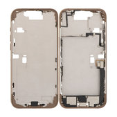 Apple iPhone 16 Pro Max - Cadru Mijlociu + Butoane de Pornire, Volum și Cameră (Desert Titanium)