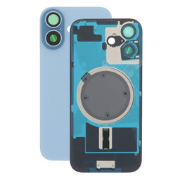 Apple iPhone 17 - Sticlă pentru carcasa din spate cu piese mici (Mist Blue)