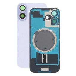 Apple iPhone 17 - Sticlă pentru carcasa din spate cu piese mici (Lavender)