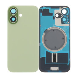 Apple iPhone 17 - Sticlă pentru carcasa din spate cu piese mici (Sage)