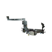 Apple iPhone 17 Pro - Conector de Încărcare + Cablu Flex (Silver)