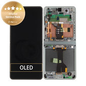 Samsung Galaxy Z Flip 7 F766B - Ecran LCD + Sticlă Tactilă + Ramă (Mint) - GH82-37581E Genuine Service Pack