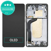 Samsung Galaxy S25 Edge - Ecran LCD + Sticlă Tactilă + Ramă (Titanium Jetblack) OLED