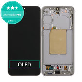 Samsung Galaxy S25 FE - Ecran LCD + Sticlă Tactilă + Ramă (Jetblack) OLED
