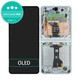 Samsung Galaxy Z Flip 7 F766B - Ecran LCD + Sticlă Tactilă + Ramă (Mint) OLED