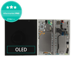 Samsung Galaxy Z Fold 7 F966B - Ecran LCD + Sticlă Tactilă + Ramă (Silver Shadow) OLED