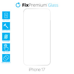 FixPremium Glass - Geam Securizat pentru iPhone 17