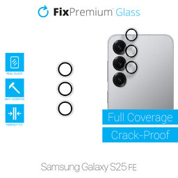 FixPremium Glass - Sticlă Călită Cameră Spate fără Ramă pentru Samsung S25 FE