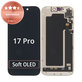 Ecran pentru iPhone 17 Pro, Sticlă tactilă cu ramă, Refurbished