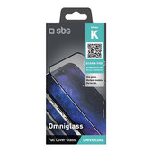 Sticlă securizată universală Omniglass K, Negru, SBS