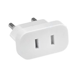 Adaptor 220V pentru priză de la US la EU (Alb)