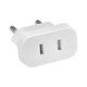 Adaptor 220V pentru priză de la US la EU (Alb)