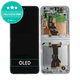 Samsung Galaxy Z Flip 6 F741B - Ecran LCD + Sticlă Tactilă + Ramă (Light Blue) - GH82-35014C Genuine Service Pack
