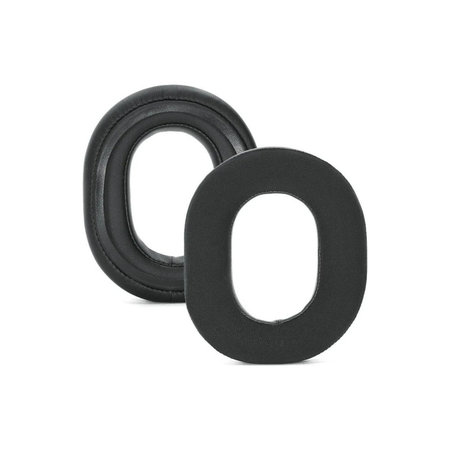 Perne de Schimb pentru Razer Blackshark V3 Pro, Spumă cu memorie + Textil, Negru, 1 pereche