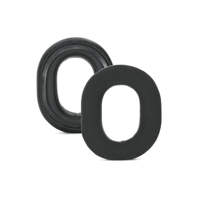 Perne de Schimb pentru Razer Blackshark V3 Pro, Spumă cu memorie + Textil, Negru, 1 pereche