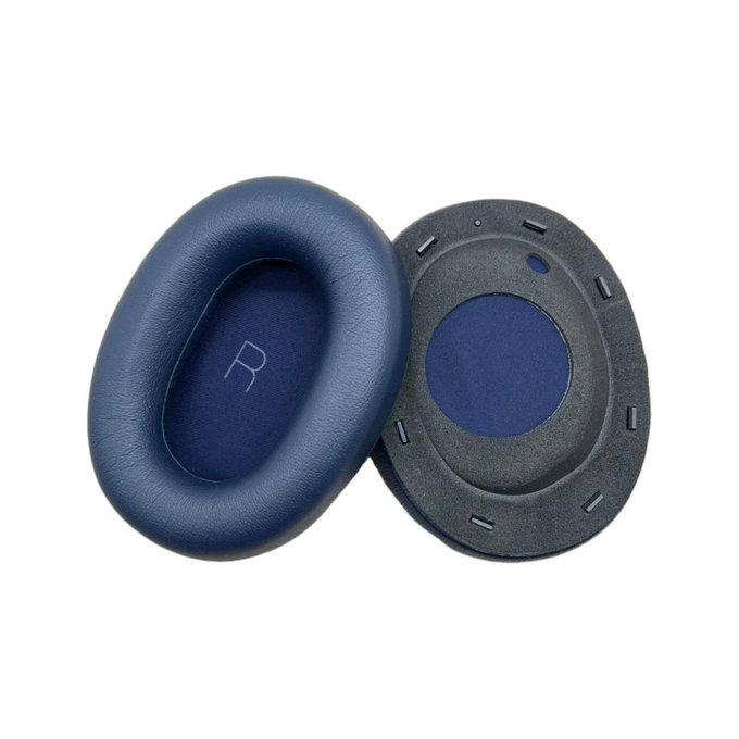 Perne de Schimb pentru JBL Tour One M3, Spumă cu memorie + piele PU, Albastru, 1 pereche