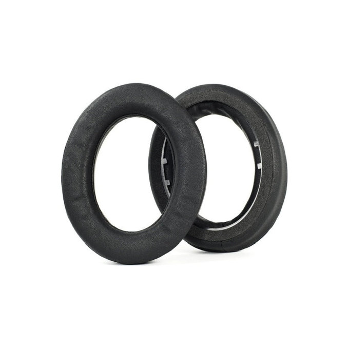 Perne de Schimb pentru Sennheiser HD490 Pro, HD490 Pro Plus, Spumă cu memorie + piele PU, Negru, 1 pereche