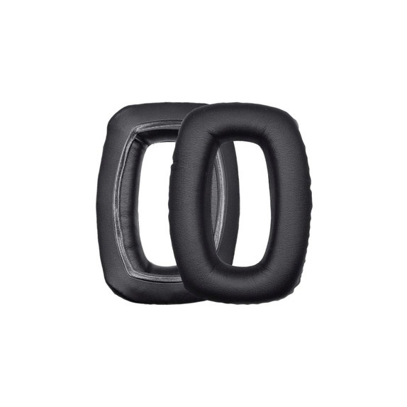 Perne de Schimb pentru Beyerdynamic DT 100, DT 150, DT 190, Spumă cu memorie + piele PU, Negru, 1 pereche