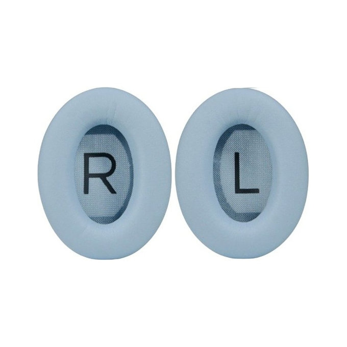 Perne de Schimb pentru Bose QuietComfort 45, Spumă cu memorie + piele PU, Albastru Deschis, 1 pereche