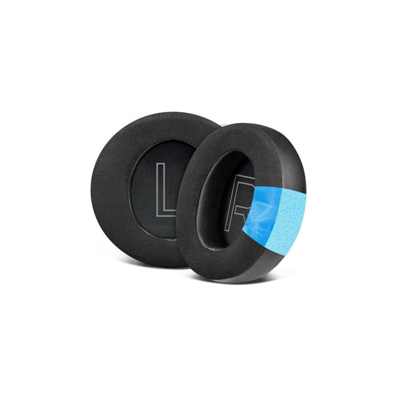 Perne de Schimb pentru Dell Alienware AW510H și AW310H, Spumă cu memorie + Neopren, Negru, Gel Răcoritor, 1 pereche