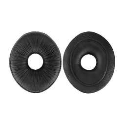 Perne de Schimb pentru Panasonic Technics RP-DJ1200, RP-DJ1205, RP-DJ1210, Spumă cu memorie + piele PU, Negru, 1 pereche
