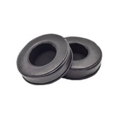 Perne de Schimb pentru Pioneer HDJ1000, HDJ2000, HDJ1500, Spumă cu memorie + piele PU, Negru, 1 pereche