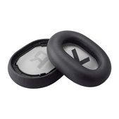 Perne de Schimb pentru Plantronics Backbeat Pro 2, SE, 8200 UC, Spumă cu memorie + piele PU, Negru, 1 pereche