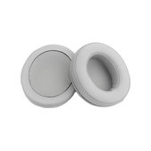 Perne de Schimb pentru Razer Nari și Kraken, Spumă cu memorie + piele PU + Neopren, Gri, 1 pereche