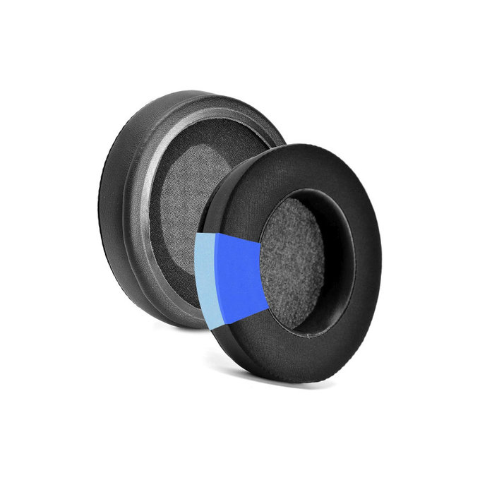 Perne de Schimb pentru Razer Nari și Kraken, Spumă cu memorie + Neopren, Negru, Gel Răcoritor, 1 pereche