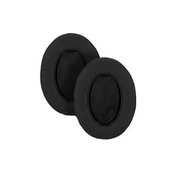 Perne de Schimb pentru Shure SRH440, Spumă cu memorie + piele PU, Negru, 1 pereche