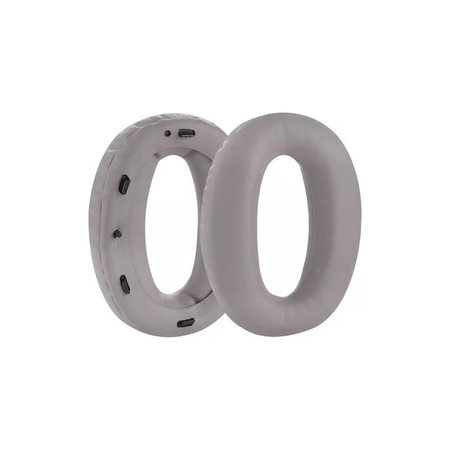 Perne de Schimb pentru Sony MDR-1000X, WH-1000XM2, Spumă cu memorie + piele PU, Gri, 1 pereche