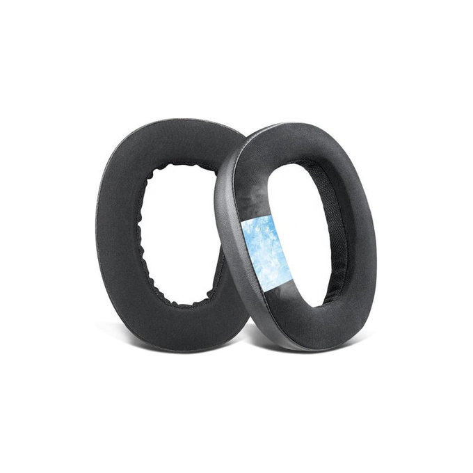 Perne de Schimb pentru Sennheiser GSP500, GSP600, Spumă cu memorie + piele PU, Negru, Gel Răcoritor, 1 pereche