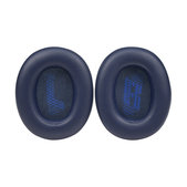 Perne de Schimb pentru JBL Live 650BTNC, E65, Spumă cu memorie + piele PU, Bleumarin, 1 pereche